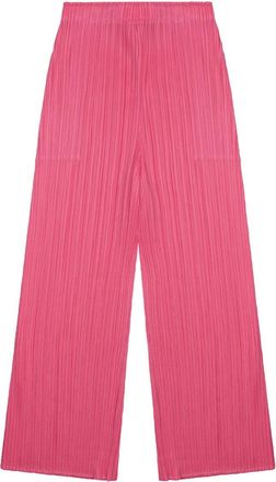 Pleats Please Issey Miyake March Pleated Palazzo Pants