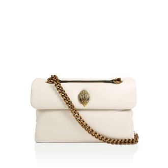 Kurt Geiger Womens Leather Kgl Kew Bag - White Leather (archived) - One Size