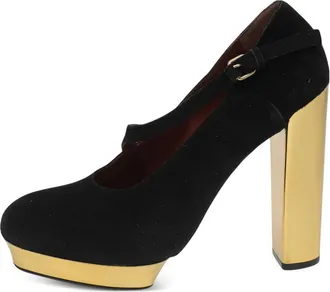 Marc Jacobs pre-owned 130mm platform pumps - Black