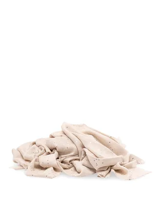 Brunello Cucinelli Cashmere and silk diamond yarn scarf