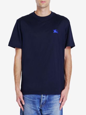 Burberry Eks Logo Geborduurde T-shirt