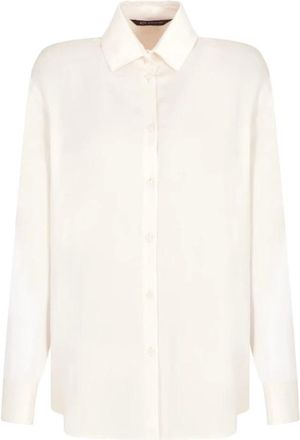 A|X Armani Exchange Camicia Casual - Dames - Overhemden - Beige - L - Overhemden