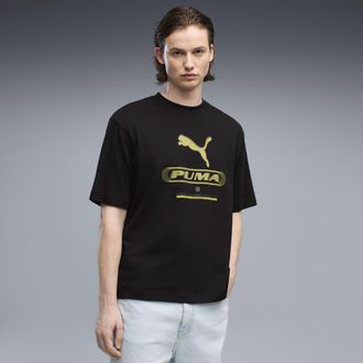 Puma T-shirt con grafica PUMA Sport Street da uomo, Abbigliamento, Nero, XXL