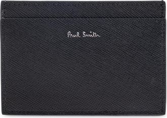 Paul Smith Leather Card Holder With Print