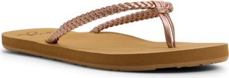 Roxy Costas Flip Flop in Brown at Nordstrom Rack, Size 11