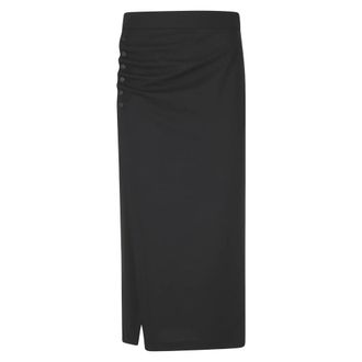 Emporio Armani Rokken, Dames, Zwart, S, Midi Rok