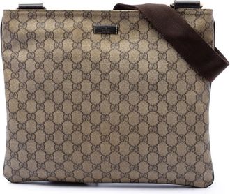 Gucci Pre-owned Gucci GG Supreme Crossbody Unisex O0SJNCGXGS71769G
