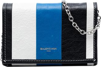 Balenciaga Pre-owned Balenciaga Lambskin Bazar Crossbody Ladies HGVE6BN8FW51O1YX