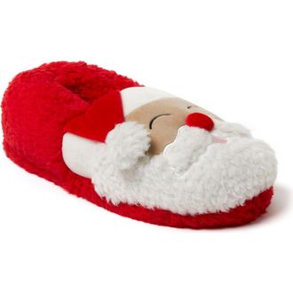 Dearfoams Unisex Animal Closed Back Slipper in True Red at Nordstrom, Size Xx-Small