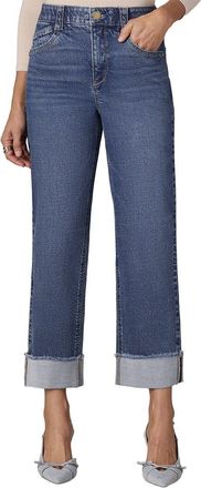 Wit & Wisdom Wit & Wisdom Fray Cuff Boyfriend Jean