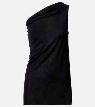 Rick Owens Athena one-shoulder top