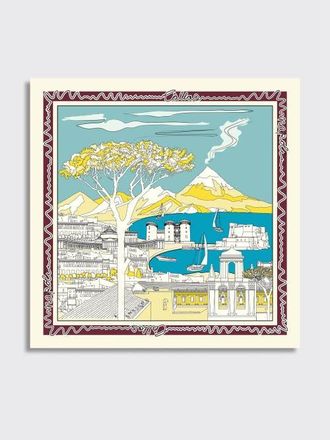 C&acirc;llas Milano Napoli Scarf in Yellow at Nordstrom, Size Large