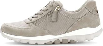 Gabor Schoenen, Dames, Grijs, 39 EU, Leer, Rollingsoft Sneaker