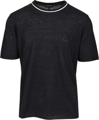 Giorgio Armani Uomo, Top, Blu, M, new