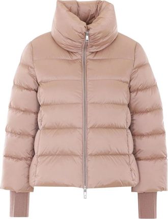 Add Down Cape Rasolight - Dames - Winterjassen - Beige - XL - Leer - Jassen