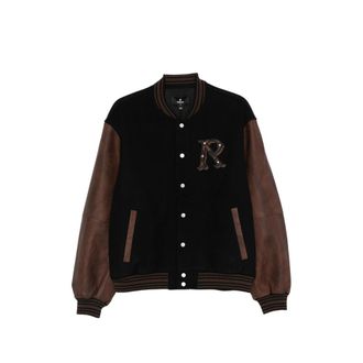 Represent Logo-appliqu&eacute; Bomber Jacket