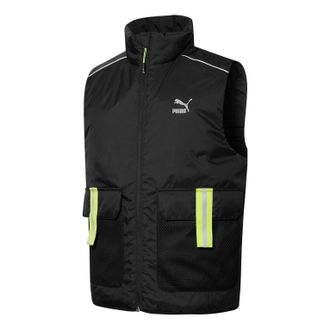 Puma Logo Sleeveless Vest Black 534485-01