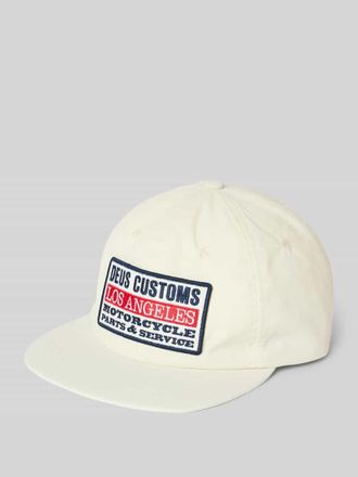 Deus Cap mit Label-Patch in Beige, Gr&ouml;&szlig;e 1