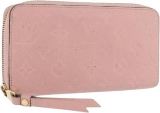 Louis Vuitton Pre-owned Wallet - Dames - Vintage Accessoires - Roze - ONE Size - Leer - Vintage
