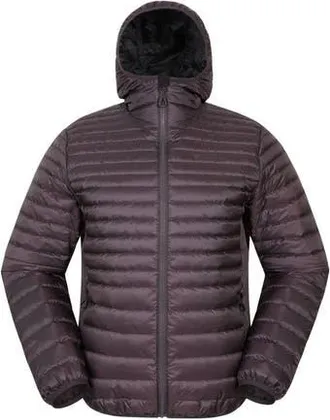 Mountain Warehouse Hybrid Extreme Featherweight Down Filled Hooded Jacket in Dark Brown at Nordstrom, Size Xxx-Large