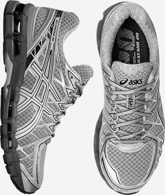 Asics Unisex Sneakers Gel-Kayano 20 Grey Polyester Trainers
