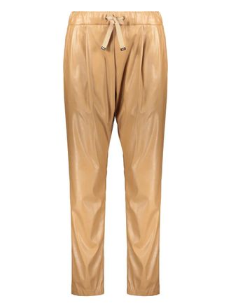 Herno Broek met elastisch trekkoord - Beige