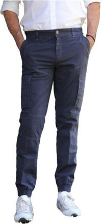 Aeronautica Cargo Broek - Heren - Slim Fit Jeans - Blauw - XS - Katoen - Jeans
