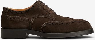 Tod's Wildleder-Derbyschuhe mit Perforierung