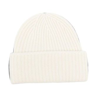 Soft Goat Berretto a coste - - Accessories - Donna - Bianco - ONE SIZE