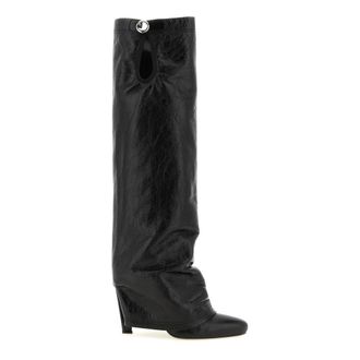 The Attico Dames, Schoenen, Zwart, Maat: 37 1/2 EU Leer