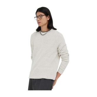 American Vintage Truien & Vesten, Heren, Beige, M, Round-neck Truien