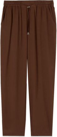 Oltre Dames, Broeken, Bruin, Maat: M Viscose