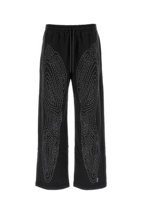 Off-white Black Cotton Joggers