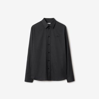 Burberry Relaxed Fit Check Cotton Shirt