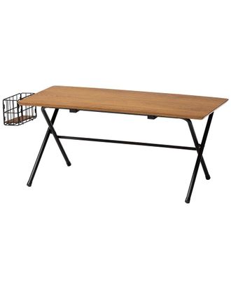 Baxton Studio Mariela Low Profile Coffee Table With Basket