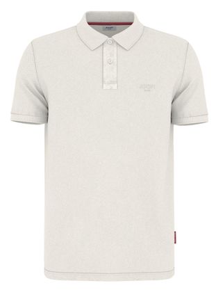 Joop Poloshirt JOOP JEANS Ambrosian, Herren, Gr. 3XL, beige (natural), Jersey, Obermaterial: 95% Baumwolle, 5% Elasthan, clean, unifarben, klassisch, Rundh