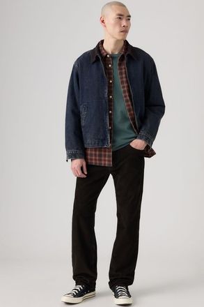 Levi's 555 Relaxed Straight Corduroy Pants - Hombre - 28X32 - Marr&oacute;n / Brown Ash Corduroy