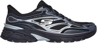 Skechers Metallic instapschoenen voor dames (Zwart)