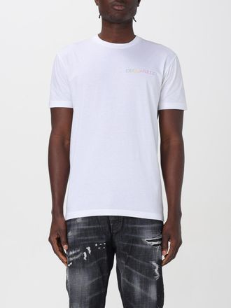 Dsquared2 Rainbow Logo Korte Mouwen T-shirt