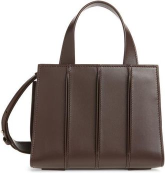 Max Mara Micro Whitney Crossbody Bag in Dark Brown at Nordstrom