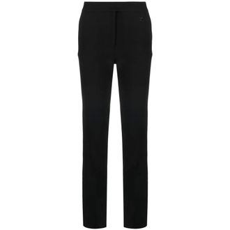 Courrèges Broeken, Dames, Zwart, S, Casual zwarte broek