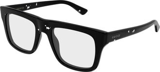 Gucci Rechthoekig Optisch Montuur - Heren - Brillen - Bruin - 51 MM - Accessoires