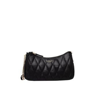 Twinset Quilted Shoulder Bag - female - Twinset - Shoulder Bags - Black - ONE SIZE - Bags