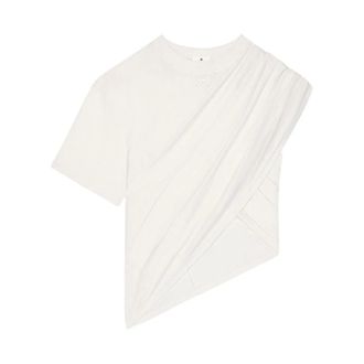 Courr&egrave;ges Donna, Top, Bianco, M, new