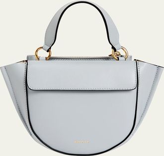 Wandler Hortensia Small Leather Top-Handle Bag