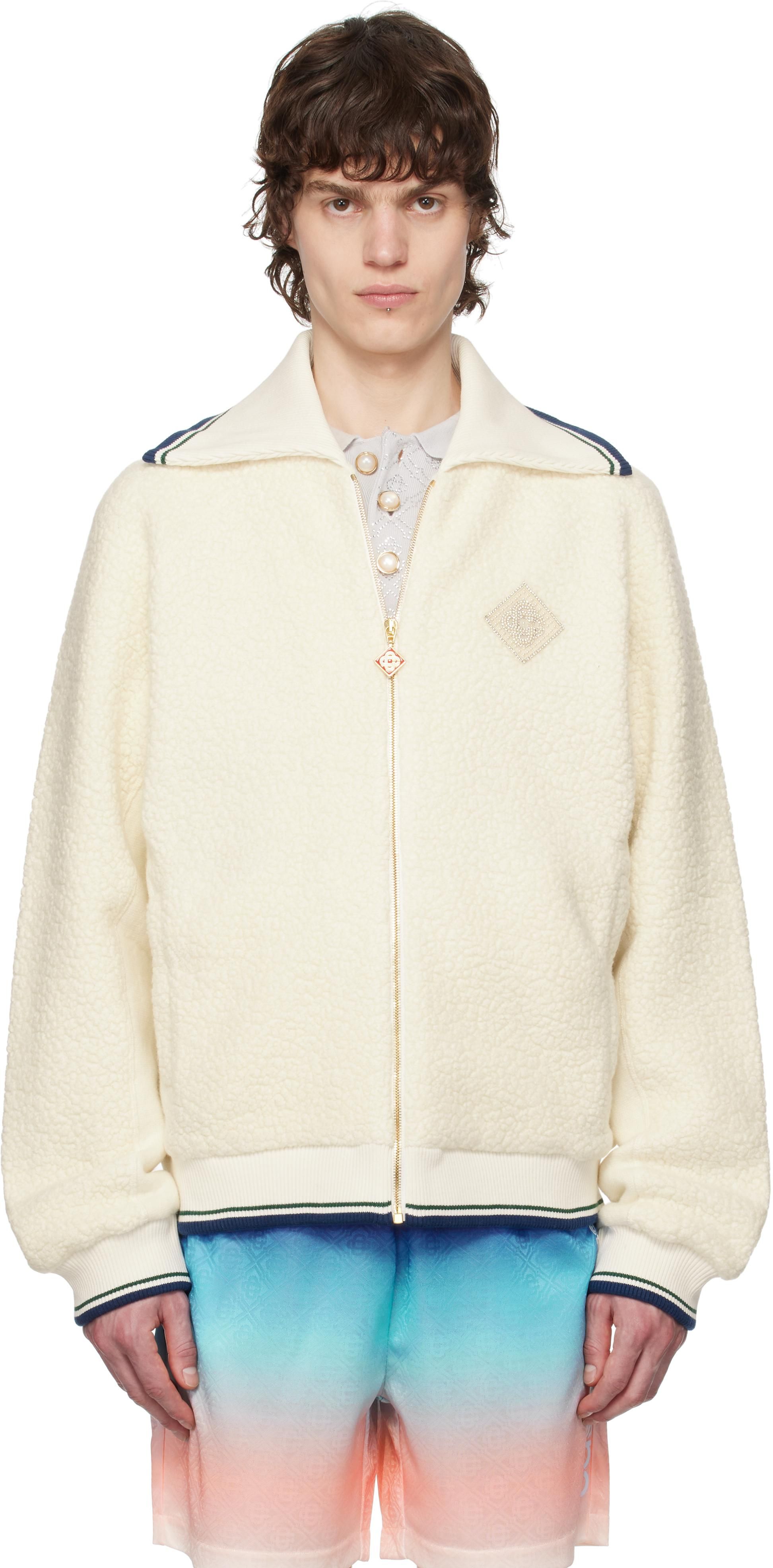 ブルゾン Casablanca FW25 Casablanca Jackets White (WPF25JK390 01) WS25-JK-366-01_01_grande.webp?