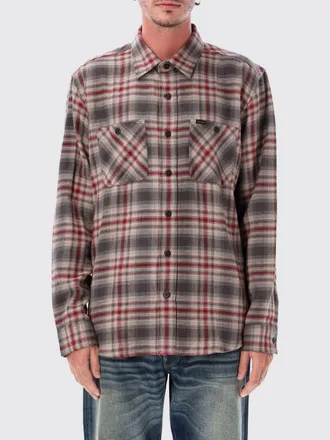 Filson Camicia a quadri in flanella di cotone con tasche sul petto