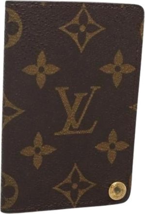 Louis Vuitton Pre-owned Wallets, female, Brown, Size: ONE SIZE Pre-owned Canvas Wallet