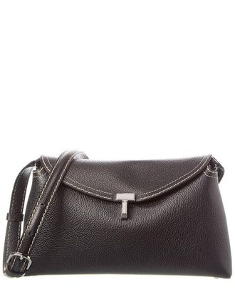 Toteme T-Lock Leather Shoulder Bag