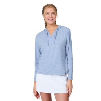 Free Country Womens Cloud Knit V-Neck Hoodie